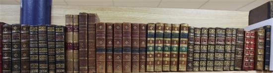 Leatherbound - Continental Editions, mostly 18th and 19th centuries (55 books)